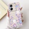 For Xiaomi Poco M7 Pro 5G Case Popular Flower Rabbit Duck Soft Liquid Silicone Cover For Xiaomi Poco M7Pro Capa 2409FPCC4G Coque