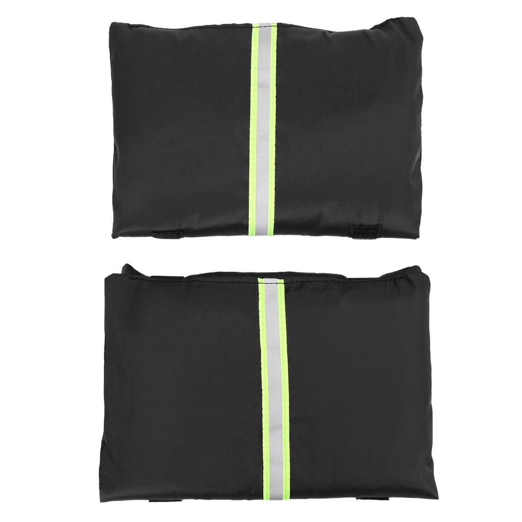 2pcs Faucet Covers Reusable Water Proof Anti Freeze Hose Bib Insulation Covers with Reflective Strips for Winter Outdoor
