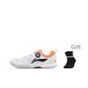 New LiNing Mage Pe Cushioning Low top Table Tennis Shoes Unisex White Orange APTT023-1
