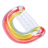 Rainbow Inflatable Chair  U Seat Inflatable Single Person Swimming Pool Floating Raft Lounger S