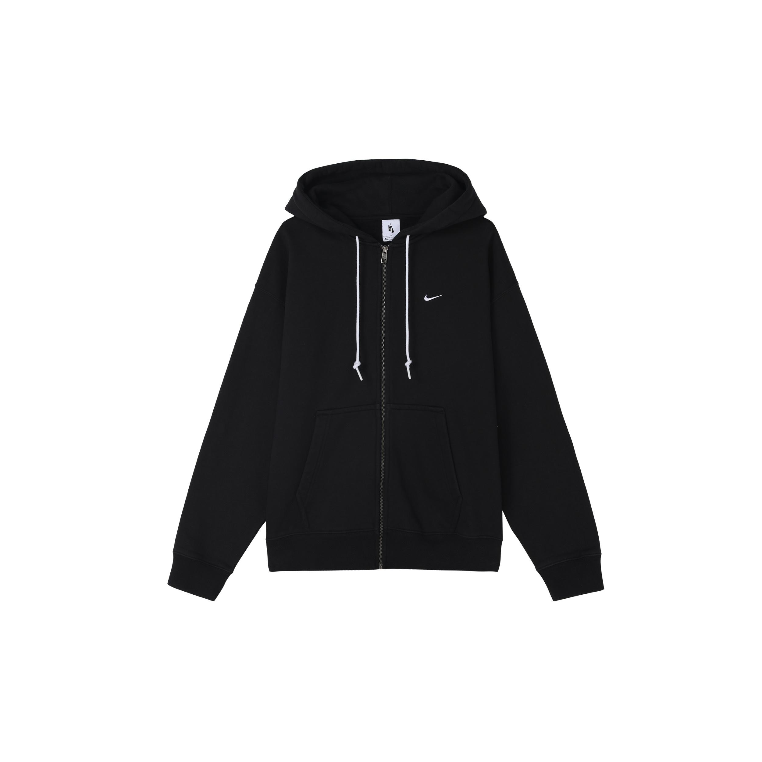 Nike hooded zipper jacket  Black  Men s DR0404-010 L