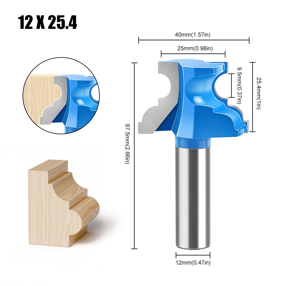 Konvexes Kaisermesser Minhuang-Messer Polygonales Messer Graviermaschine Armlehnenmesser Holzbearbeitungsmesser Tisch- und Stuhllinienmesser Bogenmesser Klingenmesser