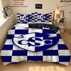 Club Sport Cartagines Pattern Bedding Set Quilt Cover Pillowcase Home Decor Gift (1 * duvet cover + 2 * pillowcase, without core)