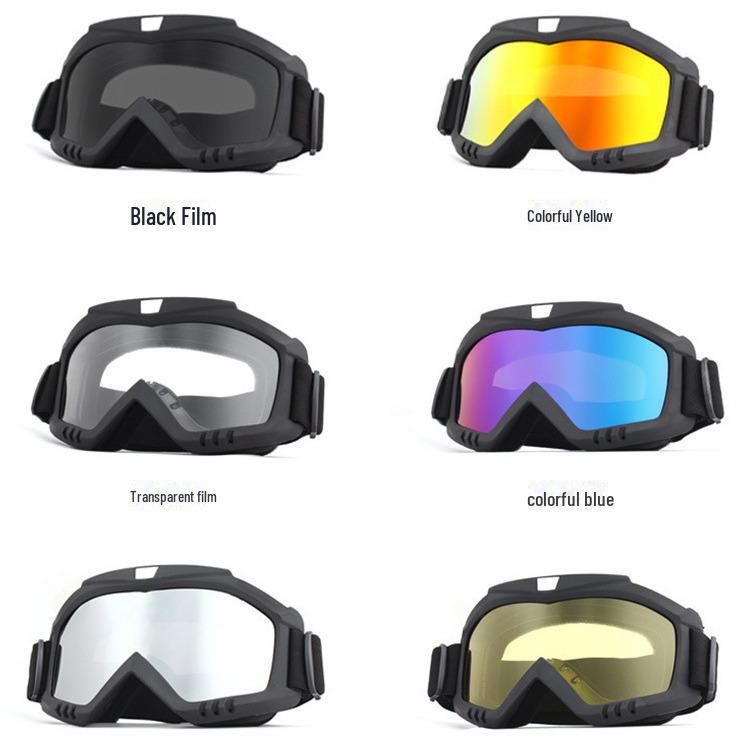 Ochelari tactici de calitate militară pentru protecție împotriva vântului și a nisipului în timpul activităților în aer liber. Ideal pentru plimbare cu motocicleta, schi și multe altele.