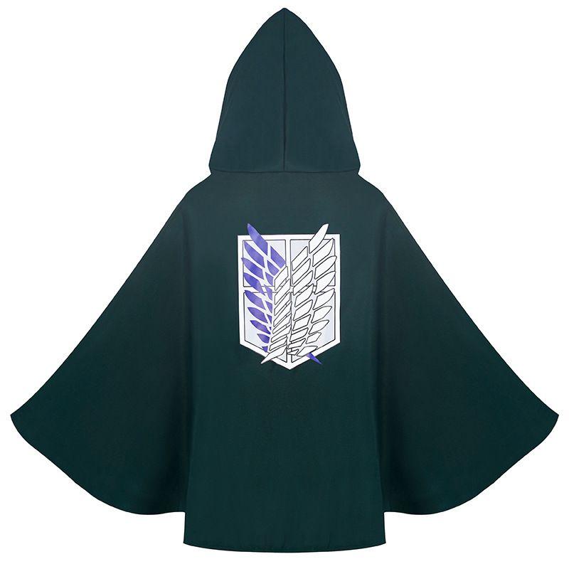 

На Аниме Атака Титанов Плащ Косплей Крылья Свободы Леви Аккерман Накидка M