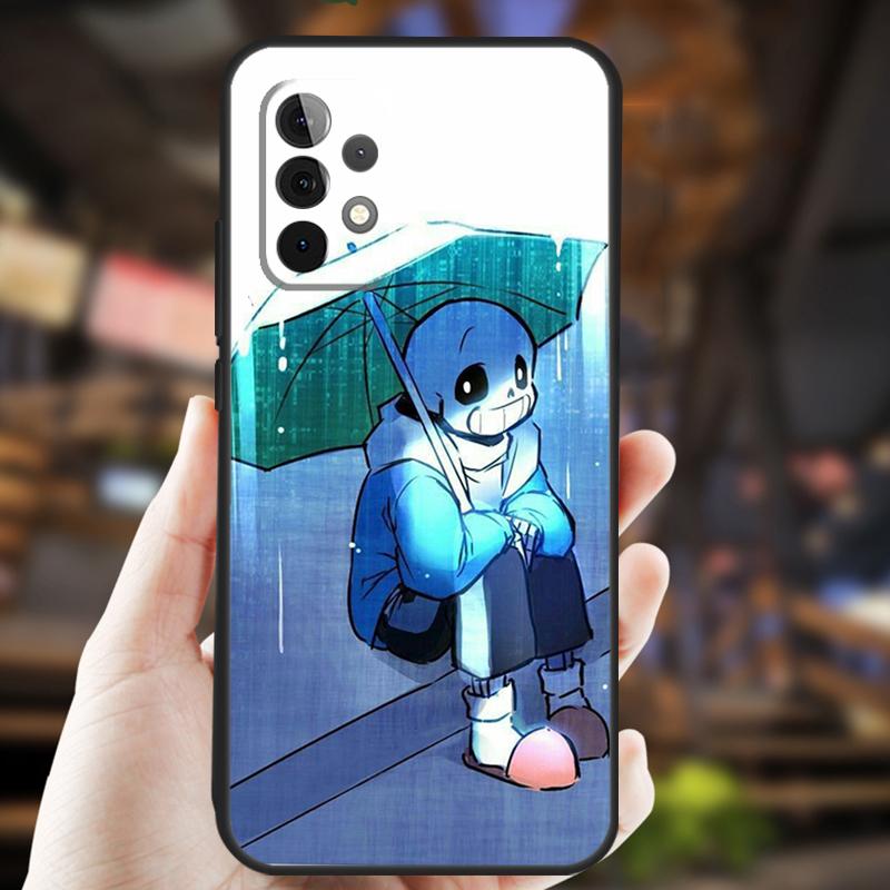 Game Undertale Sans Case For Samsung Galaxy A26 A54 A14 A36 A16 A33 A56 A15 A55 A53 A35 A22 A32 A52 A34 A05 A06