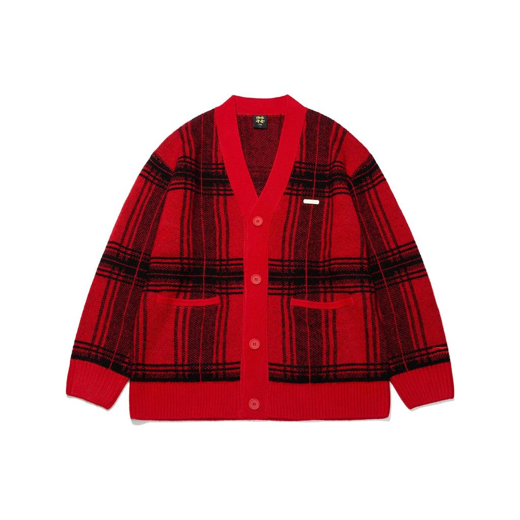 Li Ning Sports Lifestyle Collection Earning Money Every Day Collection Sweater Unisex Red AMBT003-1