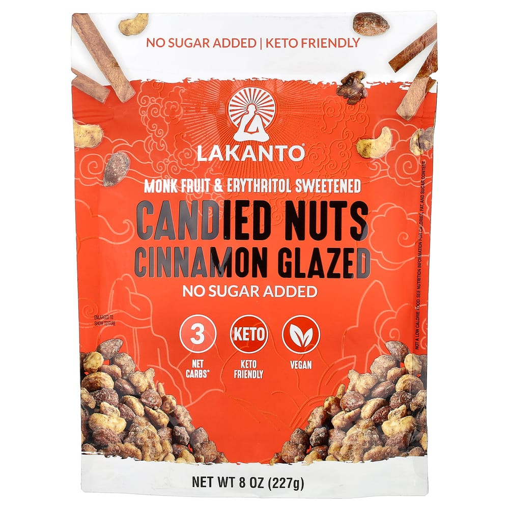 Lakanto Keto Candied Nuts, Cinnamon Glazed 227g (8 oz) 227g - 1 ea