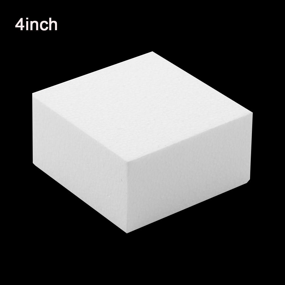 4/6/8/10 inch DIY Practice Heart Shaped Model Cake Foam Mold Polystyrene Sugarcraft Dummy Party Kitchen Accessories