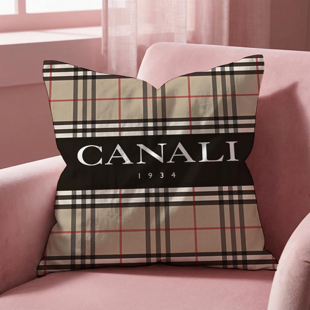 Cclassic C-Canali Cushion Cover Multi-Scene Pillow Cover for Home & Car - Reversible, Soft & Durable for Daily Use