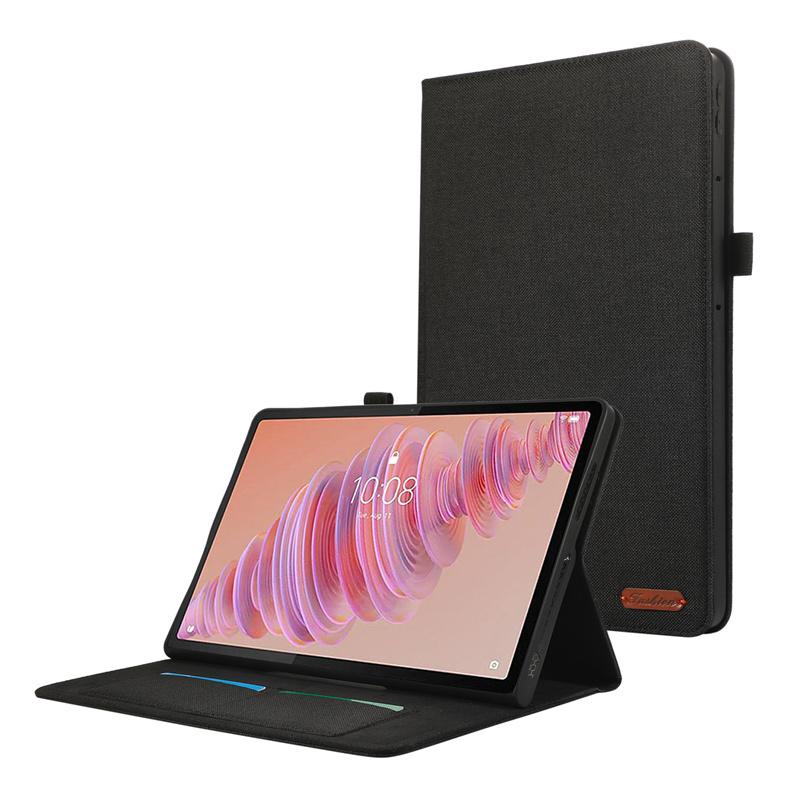 Case for Coque Lenovo Tab Plus 2024 Case Soft Cowboy Stand Flip Cover for Lenovo Tab Plus 11.5 Tb351fu / Xiaoxin Pad Studio Case Lenovo Tab Plus 2024 чёрный