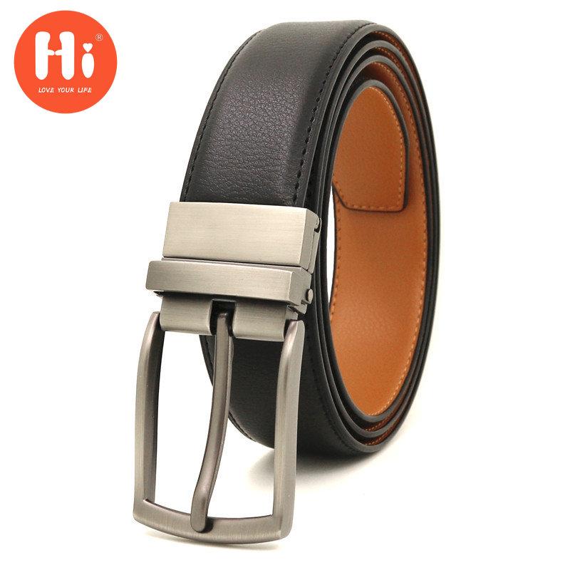

Привет мужской кожаный ремень Роскошные дизайнерские ремни Мужчины Высокое качество Мужской ремень с металлической пряжкой
