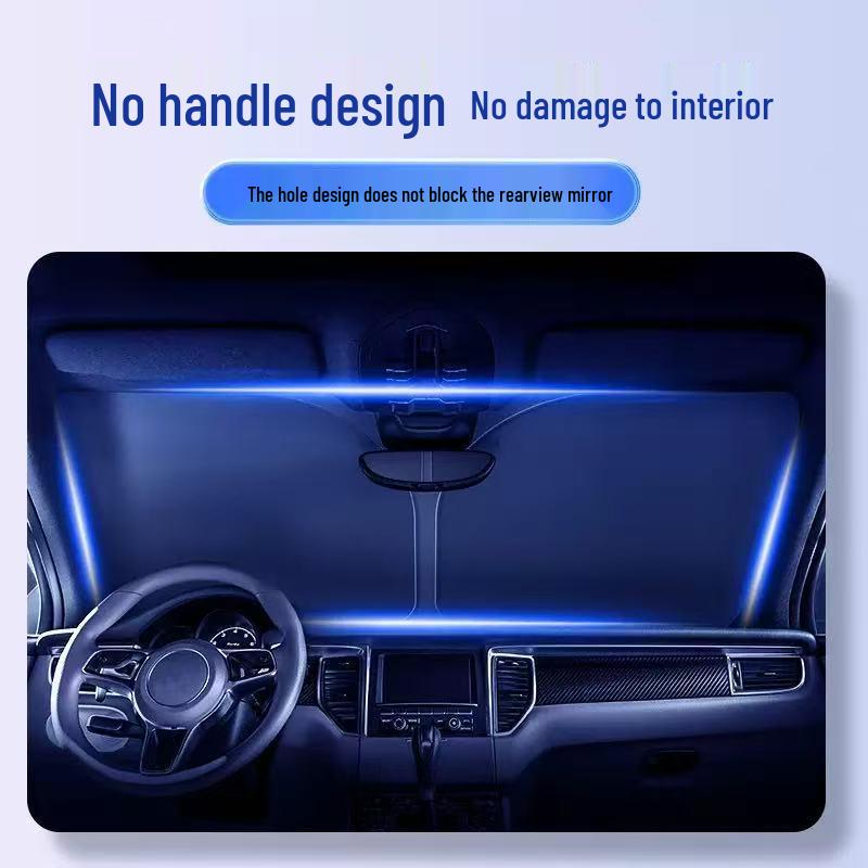 Para-sol para Para-brisa de Carro com Isolamento Térmico para Veículos Pequenos