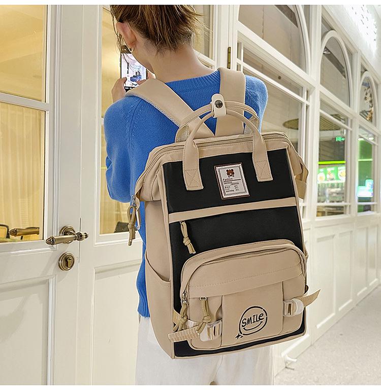 2024 Versatile Lightweight Nylon Backpack - Large Capacity, Multifunctional Laptop Bag for Students