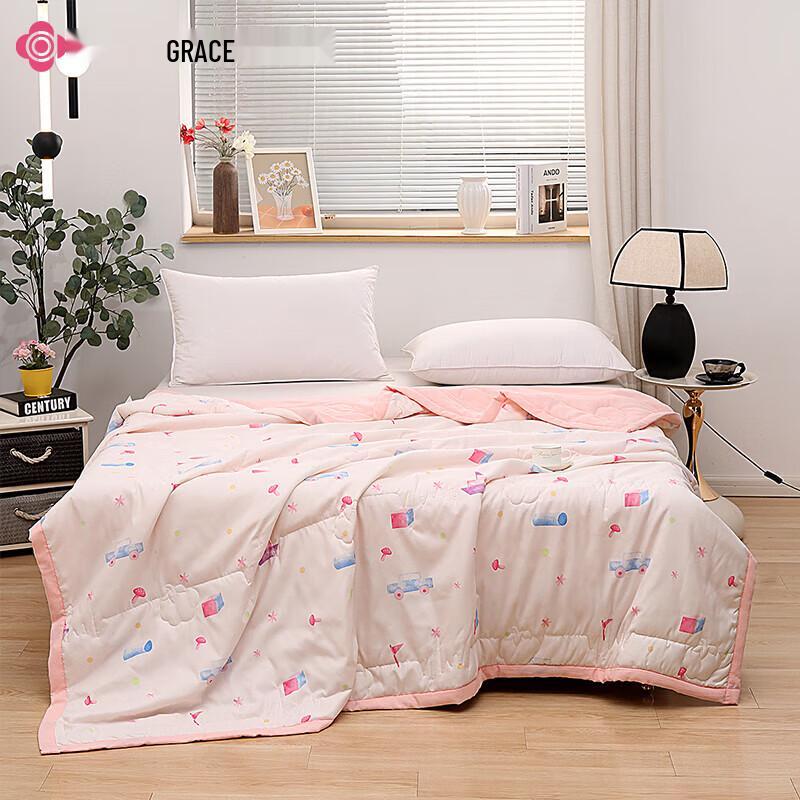 Grace Amusement Park Summer Fiber Quilt 150cm x 200cm