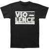 Men's Vio-Lence Logo T-shirt Small Black