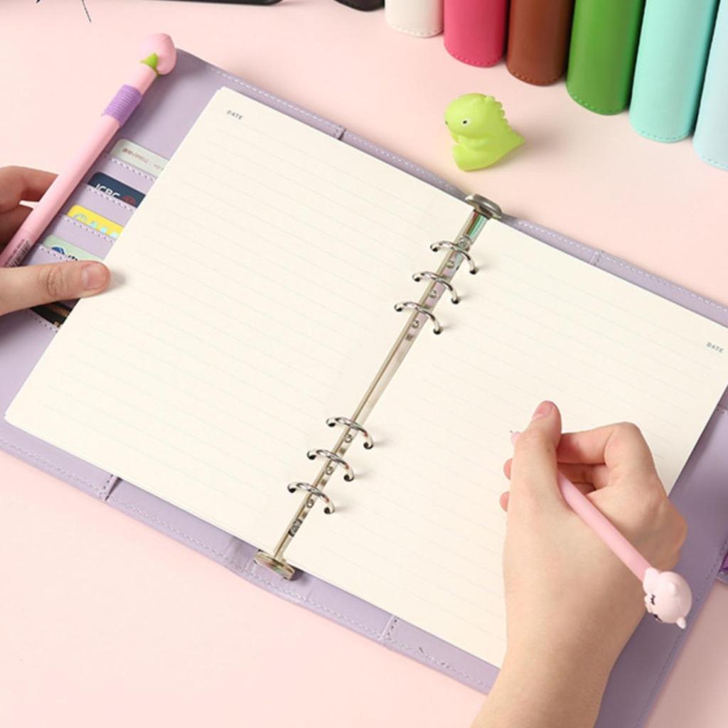 Korean-Style A6 Cute Loose-Leaf Notebook & Multifuntional Diary