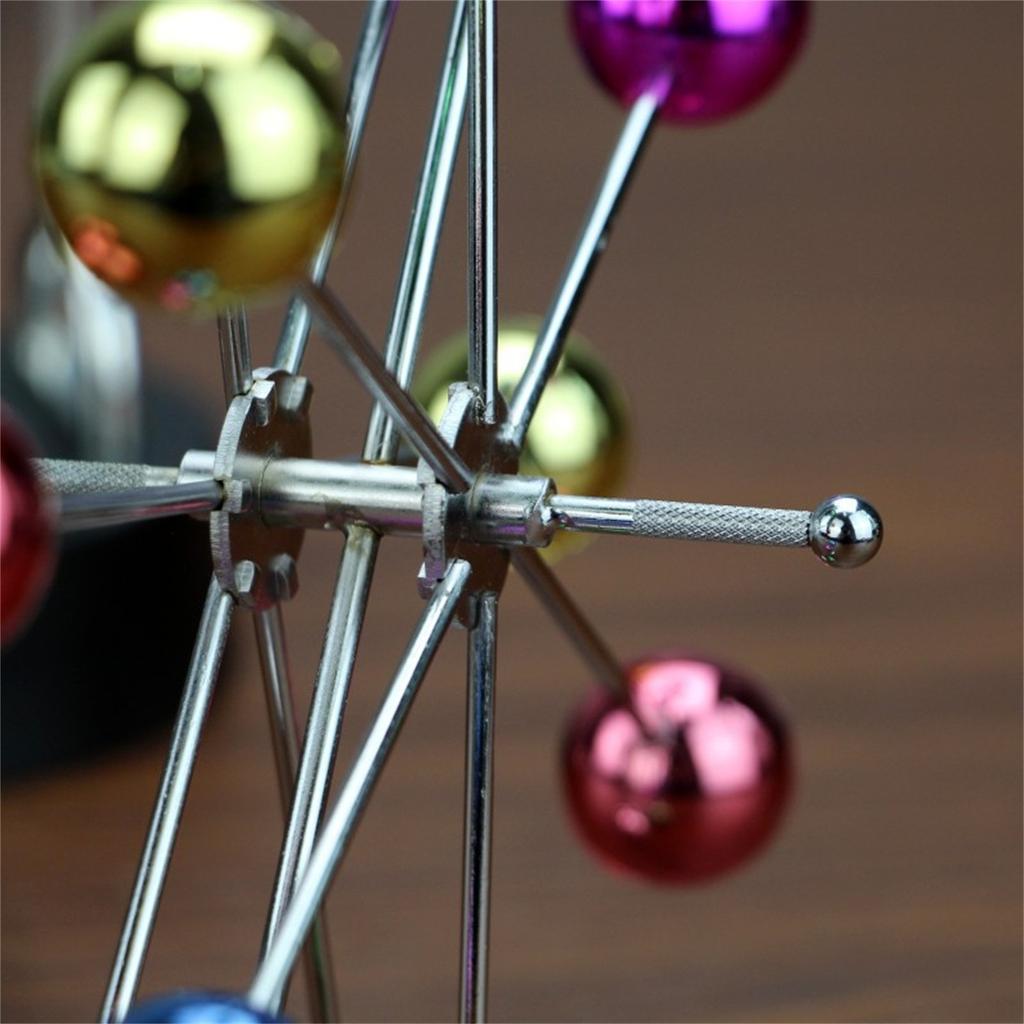 Ferris Wheel Perpetual Motion Apparatus Creative Rotating Simple Newton Pendulum Ball Physical Magnetic Balance Wobbler Gifts