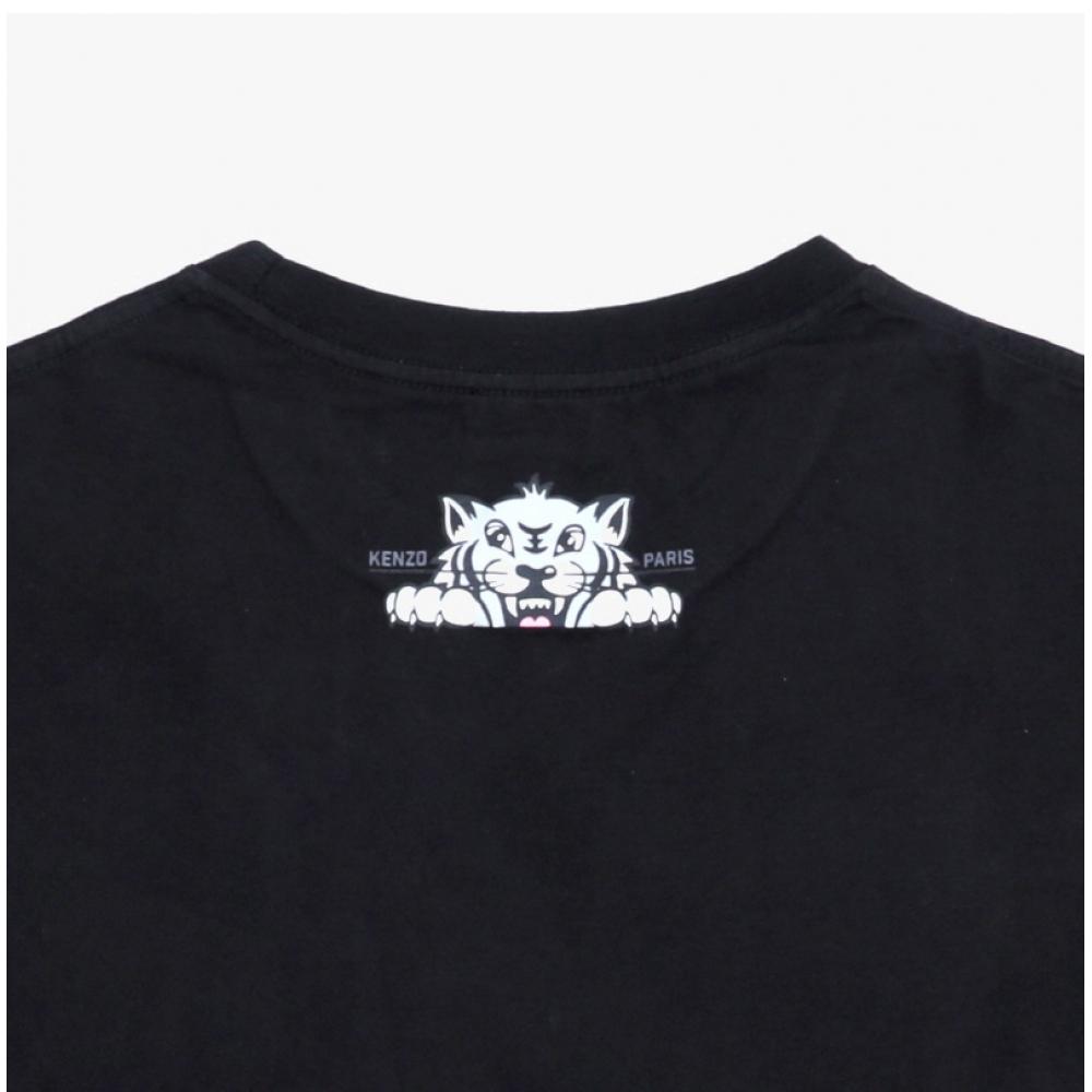 Kenzo Happy Tiger Men S Short Sleeve Tee ff55tS5334Sg