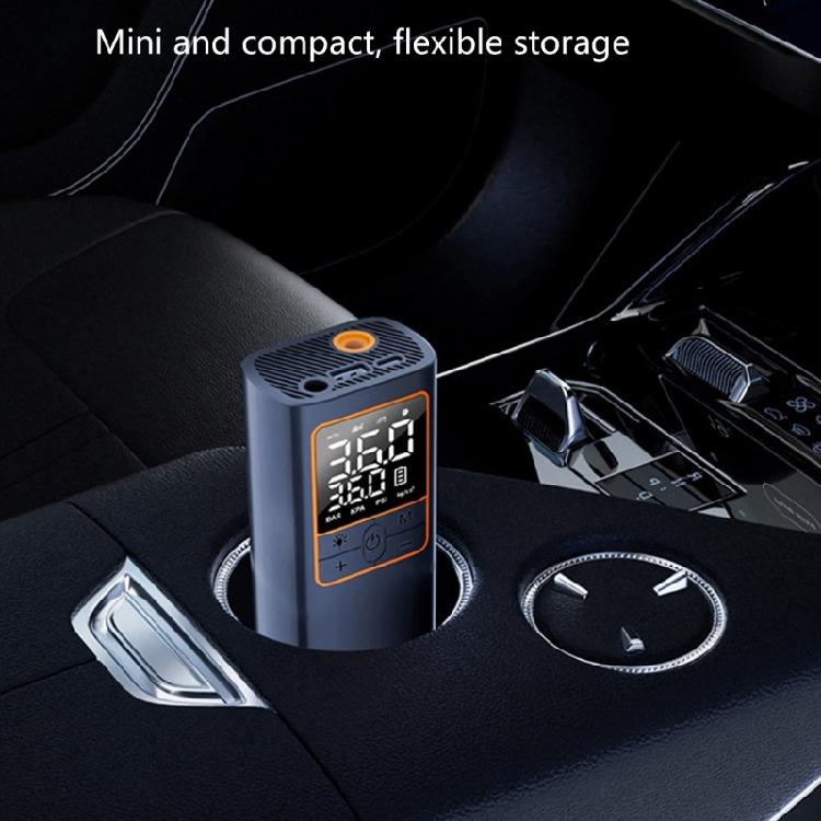Digital Tire Inflator for Car Bike Motorcycle Car Air Compressor Pumps with LED Light Tire Inflator Type-C Rechargeable