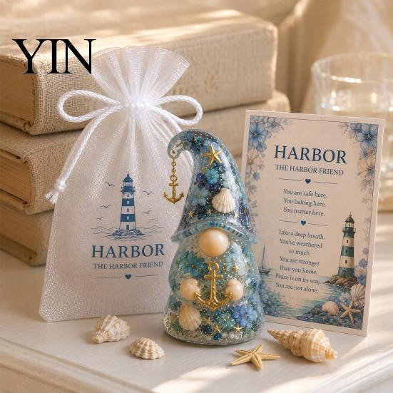 Meaningful Desk Accessory Emotional Support Gnome Pocket Gift, Encouragement Figurine for Decor, Keepsake Gift Motivational Friends, Positive