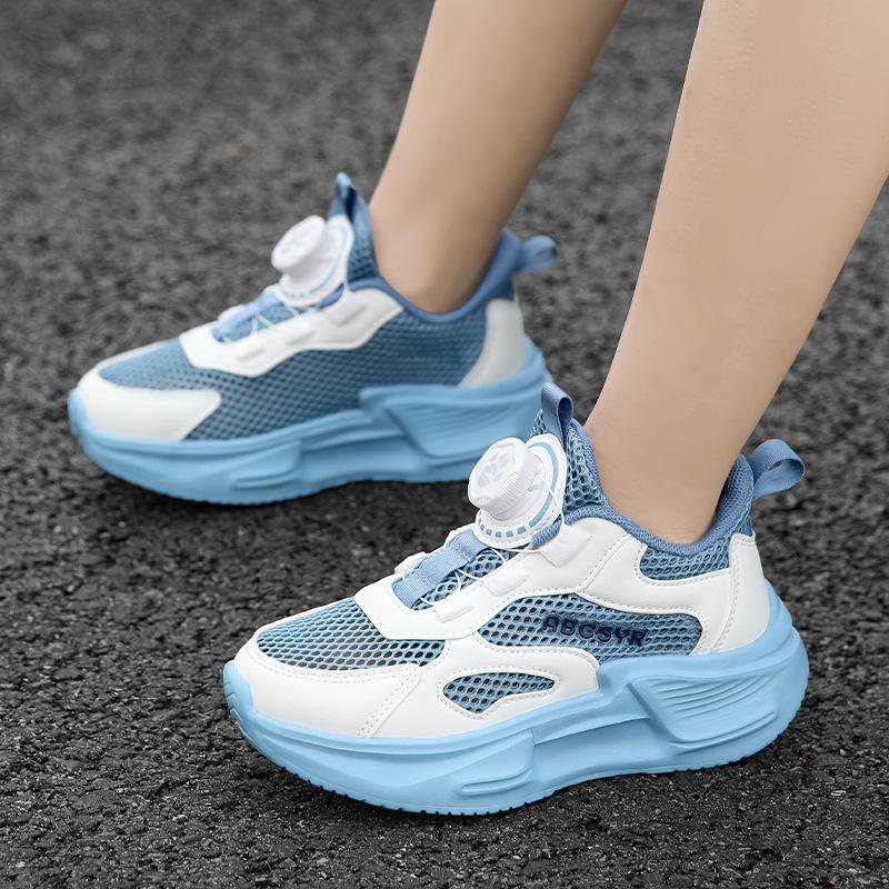 Children's Shoes Summer New Breathable Single Mesh Hollow Lightweight Boys Shoes Fashion Casual Girls Versatile Sports Shoes