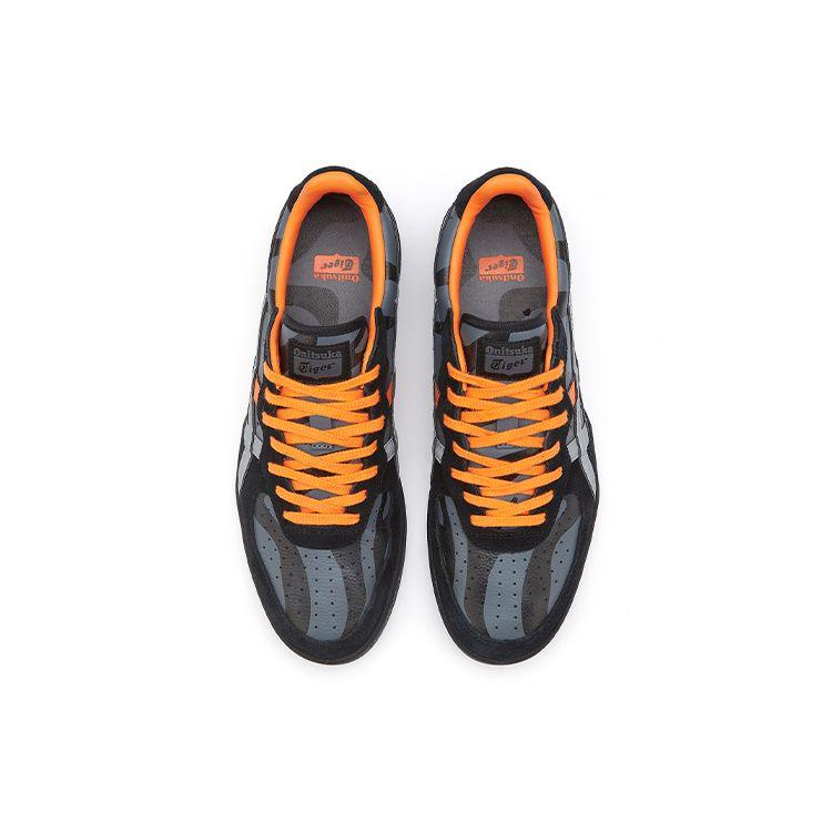 ONITSUKA TIGER Gsm Low-Top Sneakers Unisex Sneakers Black Orange 1183B842-001