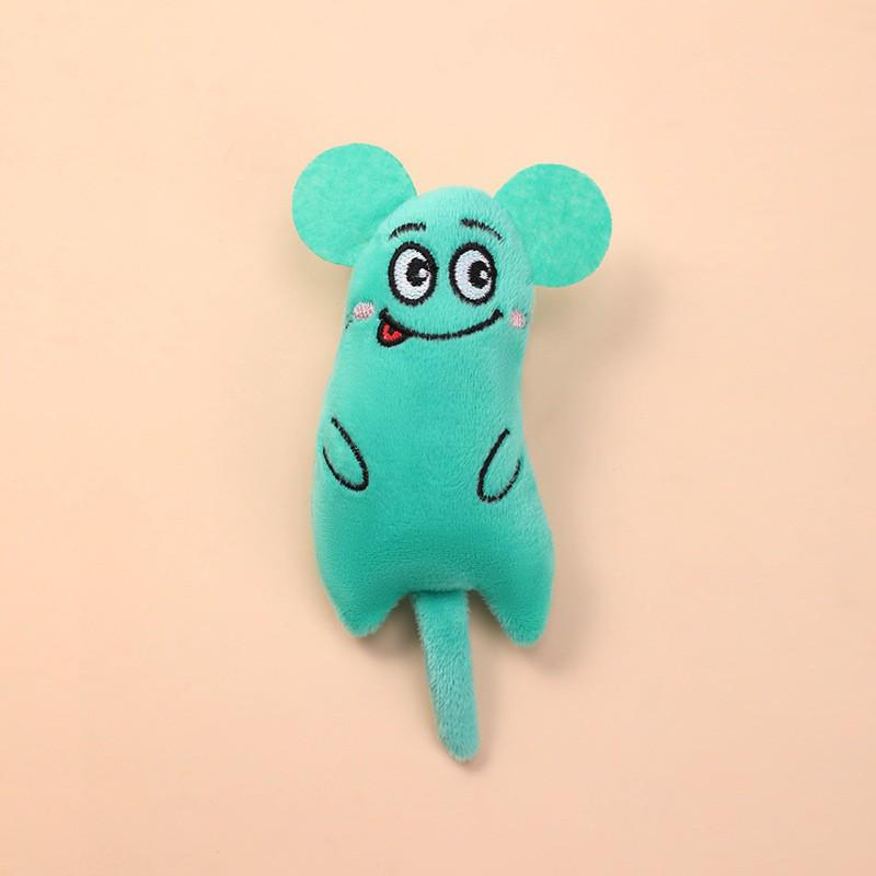 Catnip Plush Thumb Doll: Self-Entertainment Teething Toy, Bite-Resistant for Cats