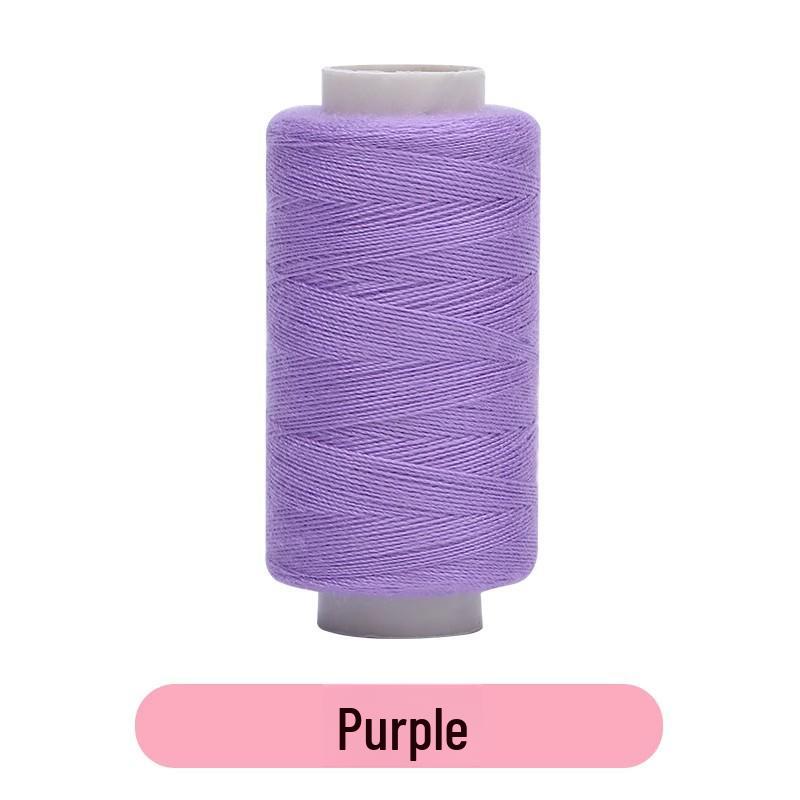 Beige, Black, Red, White Strong Handmade Sewing Thread for Machine and Hand Sewing - 402 Pagoda Line Small Roll