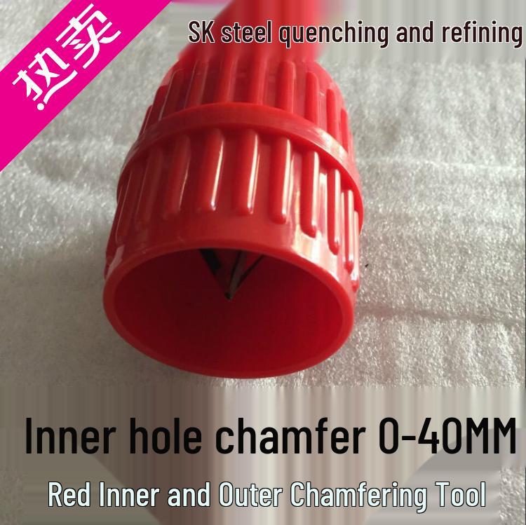 Copper Pipe Chamfering and Deburring Tool - Internal & External Reamer Knife