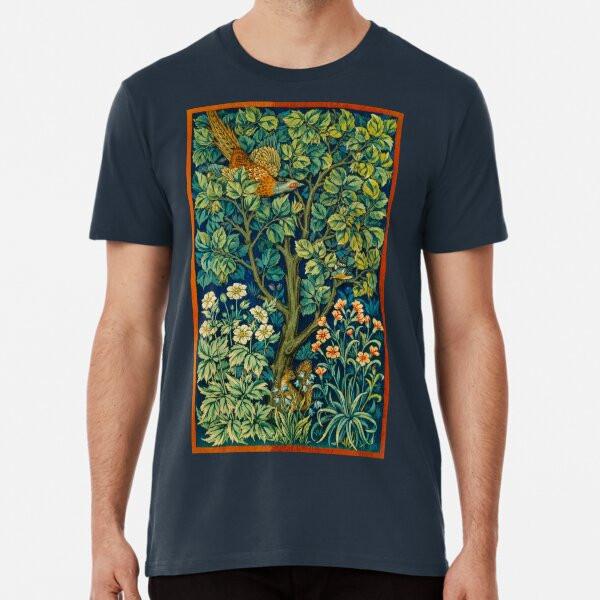 HD Cock Pheasant (1916) by William Morris  S to 5XL Made in the AU/USA T-Shirt