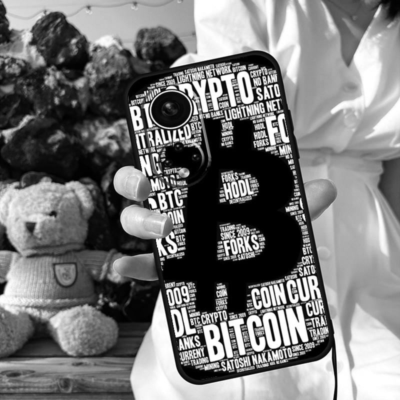 

Bitcoin BTC Case For Honor Magic 6 Pro 90 70 50 Magic 5 Lite X6 X7 X8 X9 X6a X7a X8a X9a X8b X9b Cover Honor Magic5 Lite