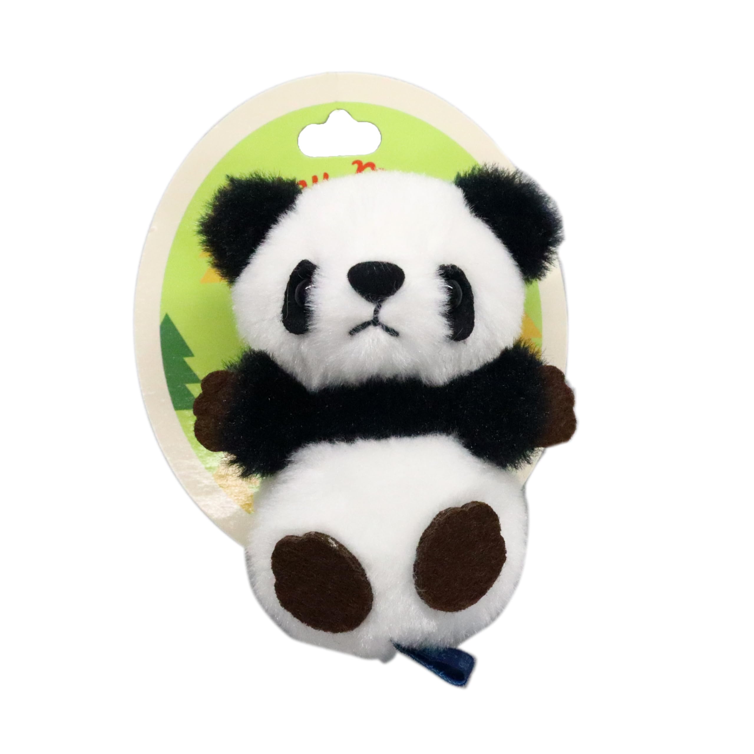 

Маленький мягкий значок Takeoff Tiny Mate серии «Панда» со значком