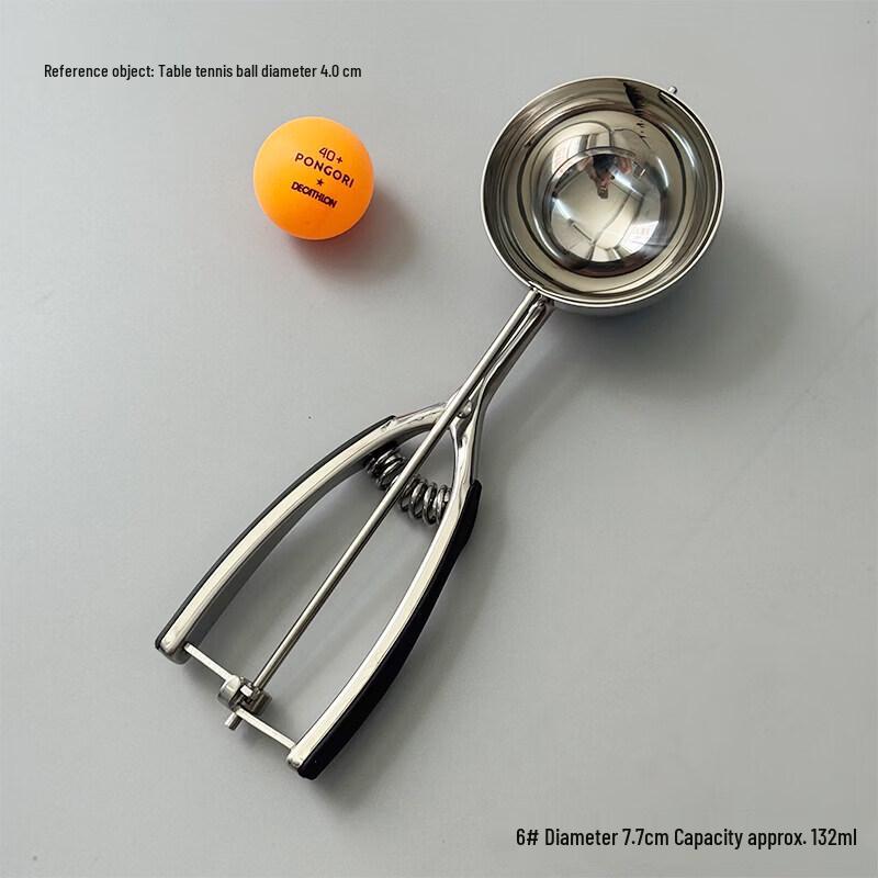 Qīwēi 304 Stainless Steel Ice Cream Scoop