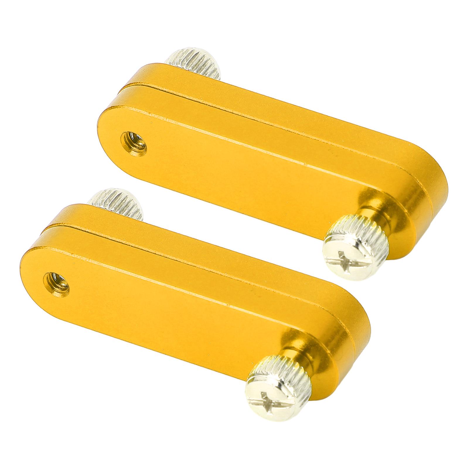 

2PCS Ruler Positioning Block Aluminum Alloy Adjutsable Ruler Positioning Limit Block