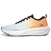 Breathable Cushioning Shock Absorbing Non-Slip Low-Top Running Shoes Men Sneaker White Orange 11124303046-009