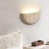 Wabi-sabi stone retro living room wall porch corridor homestaycafe atmosphere bedroom bedside wall lamp