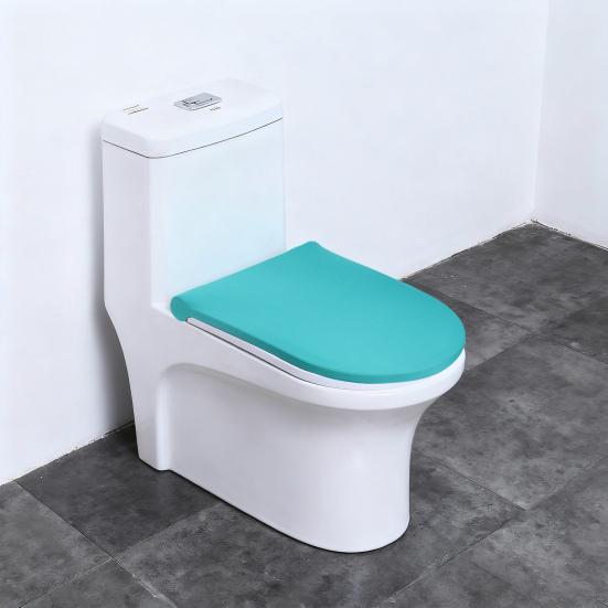 Toilet Dust Cover Solid Color Firm Elastic Strap Seasonal Toilet Cover Home Style Toilet
