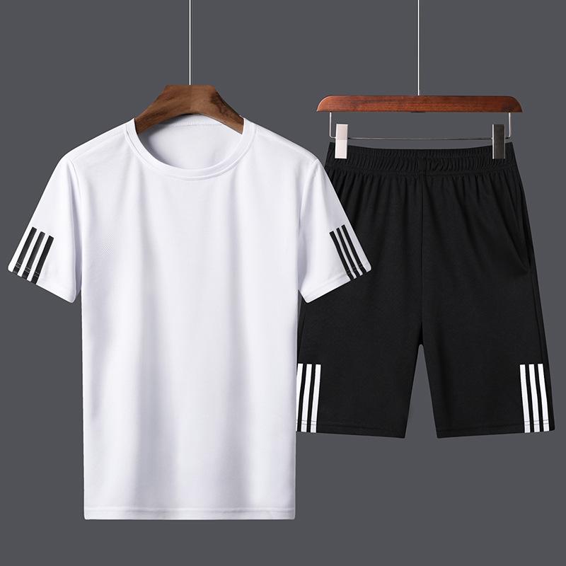 

Shorts Sports Summer Short Sleeve Set L чорний
