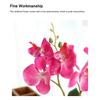 Umělá orchidej, umělá květina, zahradní dekorace, elegantní prostorově úsporná kuchyňská svatební dekorace, domácí samolepky, květiny