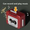 Creative Mini Tape Recorder Keychain, Vintage Recorder Tape Keychain