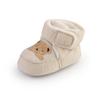 Winter Baby Walker Shoes 0-1 Year Old - Cartoon Warm Velvet Shoes for Boys and Girls