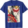 Sun Wukong Monkey King Fierce Japanese Art Graphic Tee Breathable Cotton Casual TShirt For Men