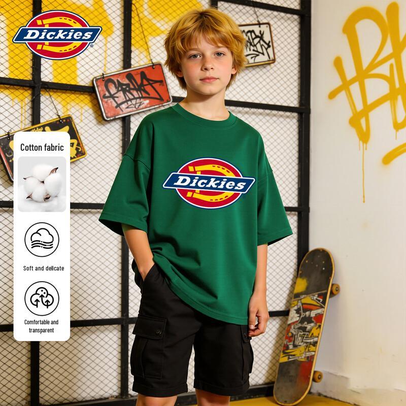 Dickies Boys  Cotton Short Sleeve T-Shirt 130