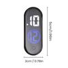 Mini Luminous Stick-On Car Clock Waterproof Motorcycle Dashboard Watch Auto Interior Decor Accessories Led Clocks