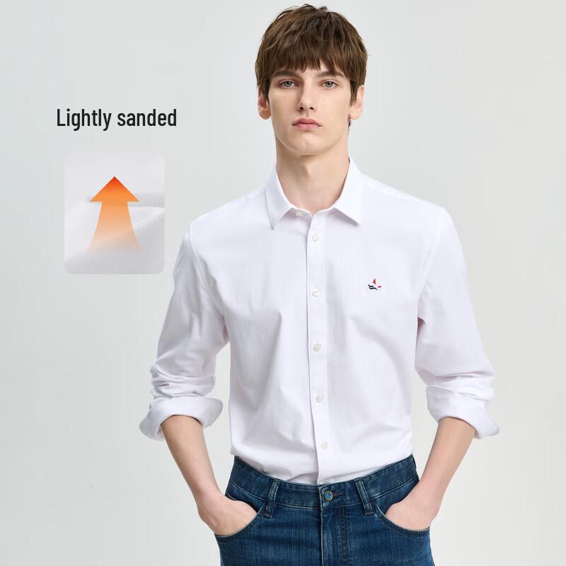 Navigare Men s Casual Solid Long-Sleeve Shirt XL