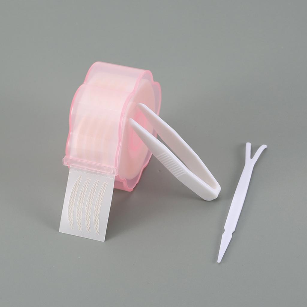 Pearlescent Lace Mesh Self-Adhesive Double Eyelid Stickers Self-Adhesive Double