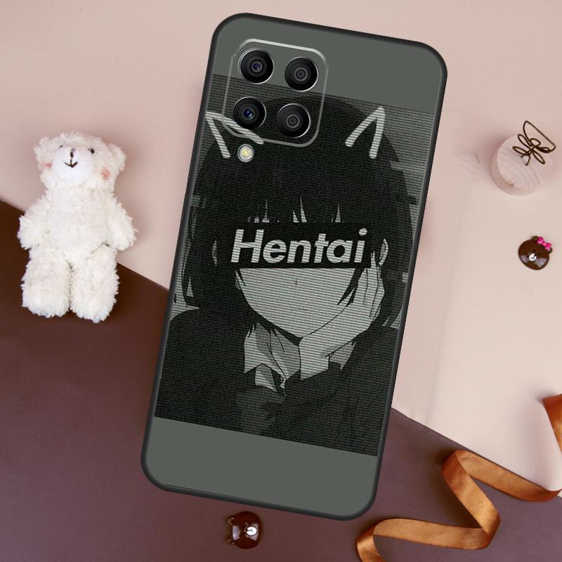Hentai Harajuku Anime Girl Case For Samsung Galaxy M12 M13 M14 M54 M22 M32 M52 M23 M33 M53 M20 M11 M21 M51 M31 Coque