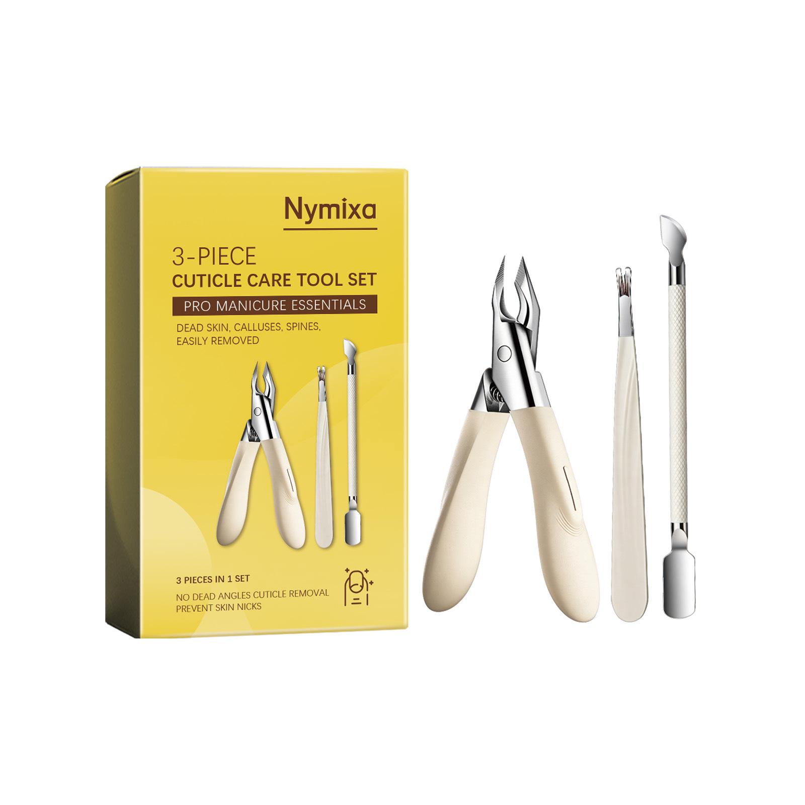 Nymixa Three-Piece Nail Care Set: Trimming & Shaping Tools