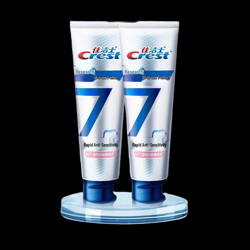 Crest 7-Effect All-in-One Whitening Toothpaste Twin Pack